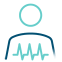 An electrocardiogram (ECG) can detect irregular rhythms, heart muscle stress, and more that might lead to heart failure